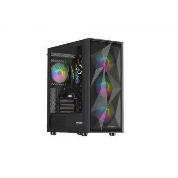 GENESIS Diaxid 605 ARGB Torre Midi Negro
