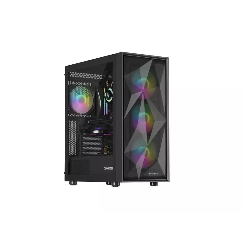 GENESIS Diaxid 605 ARGB Torre Midi Negro