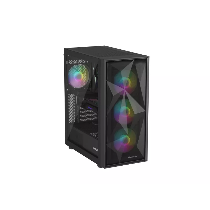 GENESIS Diaxid 605 ARGB Torre Midi Negro