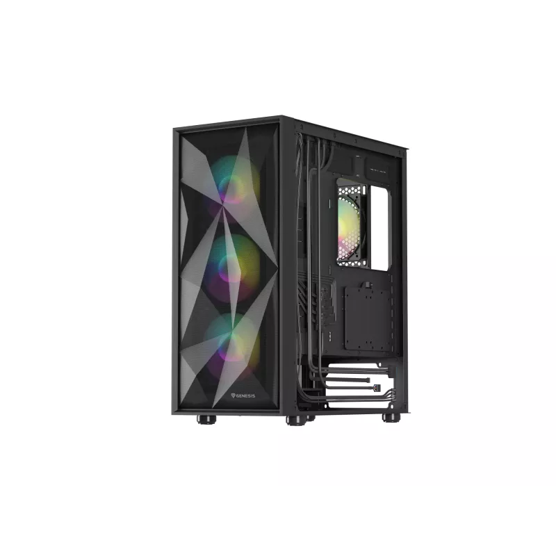 GENESIS Diaxid 605 ARGB Torre Midi Negro