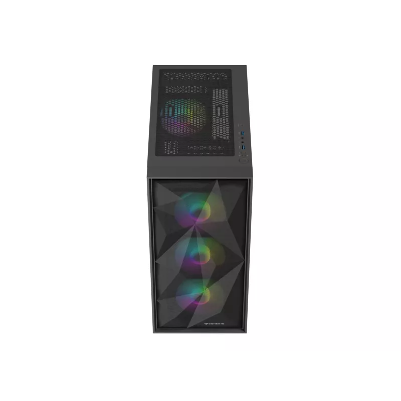 GENESIS Diaxid 605 ARGB Torre Midi Negro