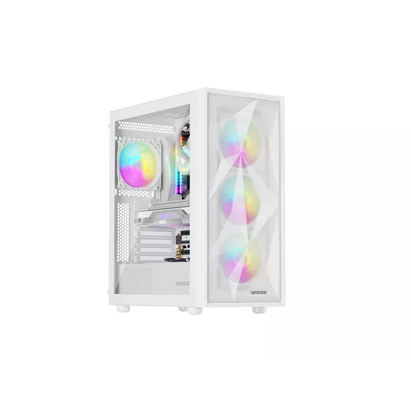 GENESIS Diaxid 605 ARGB Torre Midi Blanco