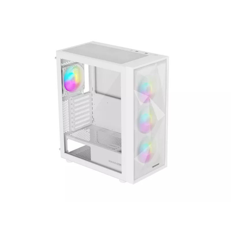 GENESIS Diaxid 605 ARGB Torre Midi Blanco