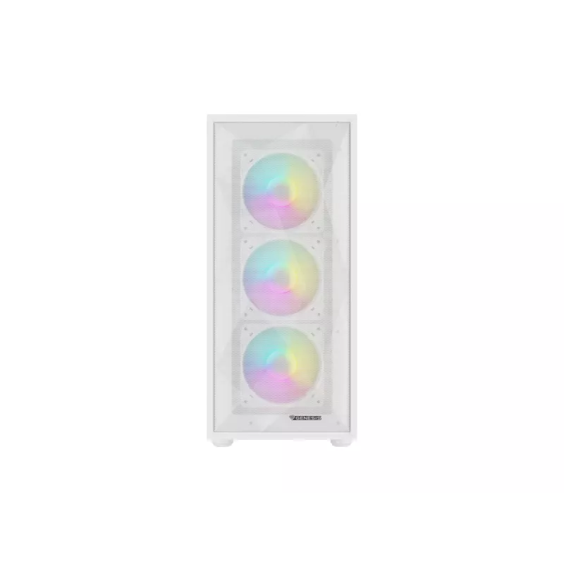 GENESIS Diaxid 605 ARGB Torre Midi Blanco
