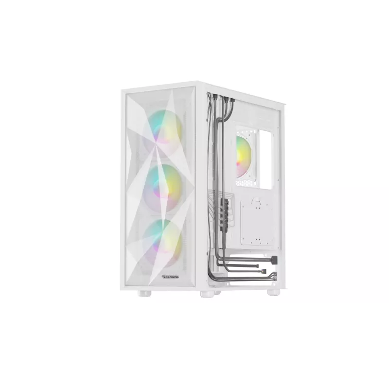 GENESIS Diaxid 605 ARGB Torre Midi Blanco