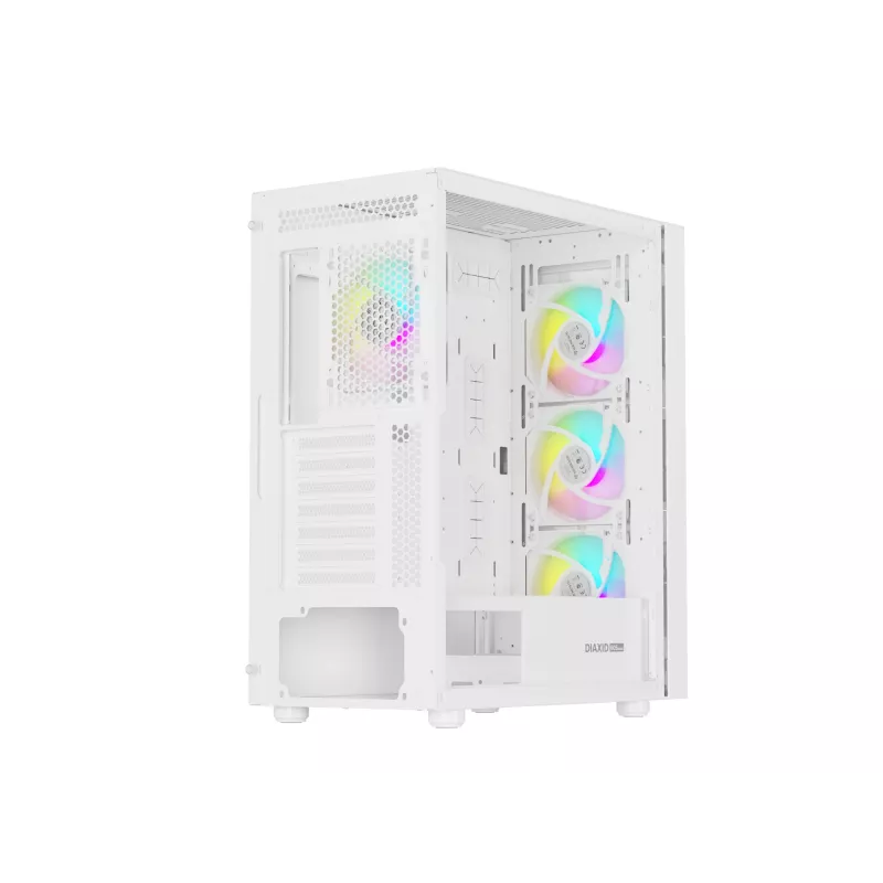 GENESIS Diaxid 605 ARGB Torre Midi Blanco