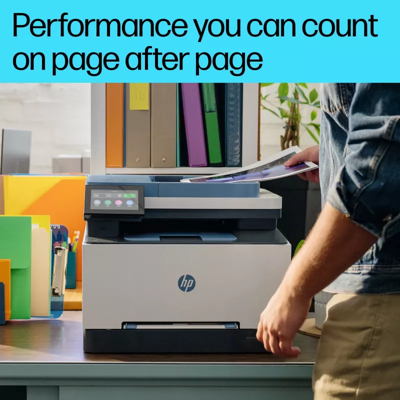 HP Color LaserJet Pro MFP 3302fdn, Láser, Impresión en color, 600 x 600 DPI, A4, Impresión directa, Azul