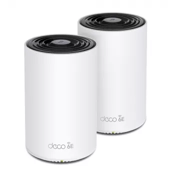 TP-Link AXE5400 Whole Home Mesh Wi-Fi 6E System (Tri-Band), Blanco, Interno, Sistema Mesh, 500 m², FCC: