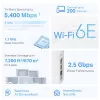 TP-Link AXE5400 sistema Wi-Fi 6E Mesh para toda la casa (tribanda), blanco, DECO XE75 PRO (pack de 3)
