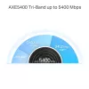 TP-Link AXE5400 sistema Wi-Fi 6E Mesh para toda la casa (tribanda), blanco, DECO XE75 PRO (pack de 3)