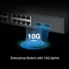 TP-Link Omada Switch gestionado L2+ de 16 puertos 2.5G y 2 puertos 10GE SFP+ con 8 puertos PoE+