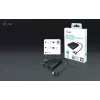 i-tec adaptador de vídeo USB-A/USB-C Dual 4K/60 Hz DisplayPort, 0,27 m, USB Type-A/USB Type-C, 2 x DisplayPort, conector macho, conector hembra, 3840 x 2160 píxeles