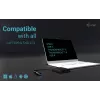 i-tec adaptador de vídeo USB-A/USB-C Dual 4K/60 Hz DisplayPort, 0,27 m, USB Type-A/USB Type-C, 2 x DisplayPort, conector macho, conector hembra, 3840 x 2160 píxeles