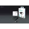Adaptador de vídeo i-tec CADUAL4KHDMI USB-A/USB-C Dual 4K/60 Hz HDMI, 2x HDMI hembra, 0,27 m, 3840 x 2160, negro