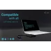 Adaptador de vídeo i-tec CADUAL4KHDMI USB-A/USB-C Dual 4K/60 Hz HDMI, 2x HDMI hembra, 0,27 m, 3840 x 2160, negro
