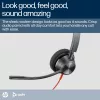 HP Poly Blackwire 3310 auricular USB-C monoaural certificado para Microsoft Teams + adaptador USB-C/A