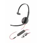 HP Poly Blackwire 3215 auricular USB-C monoaural + conector de 3,5 mm + adaptador USB-C/A