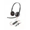 HP Poly Blackwire 3225 auricular USB-C estéreo + conector jack de 3,5 mm + adaptador USB-C/A