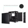Chieftec Midi APEX Series GA-01B-Q-OP torre Midi