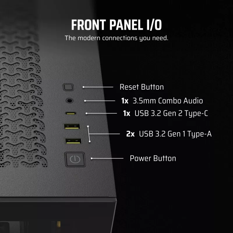 CORSAIR carcasa de PC - iCUE LINK 3500X RGB Mid-Tower