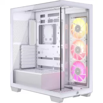 CORSAIR Caja de PC - Icue Link 3500x RGB Mid-tower - Blanco