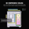 CORSAIR Caja de PC - Icue Link 3500x RGB Mid-tower - Blanco