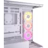 CORSAIR Caja de PC - Icue Link 3500x RGB Mid-tower - Blanco