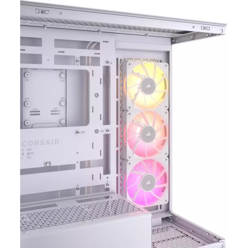 CORSAIR Caja de PC - Icue Link 3500x RGB Mid-tower - Blanco