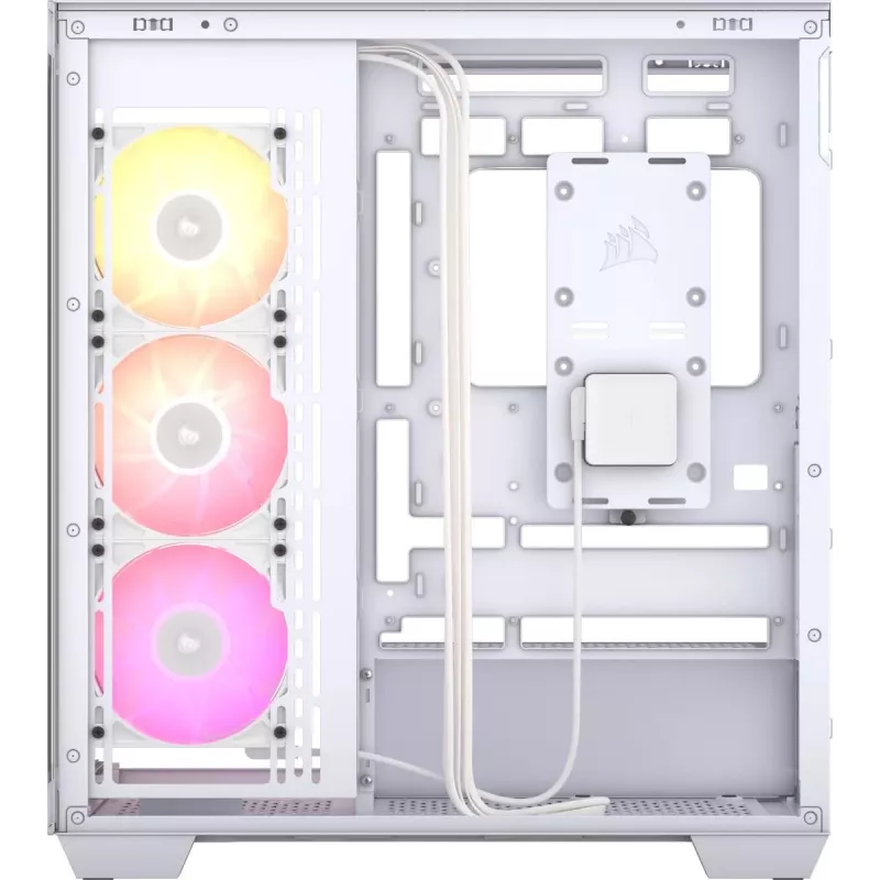 CORSAIR Caja de PC - Icue Link 3500x RGB Mid-tower - Blanco