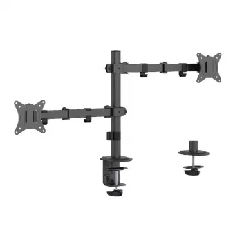 GEMBIRD brazo de monitor doble ajustable para escritorio, 17-32 pulgadas