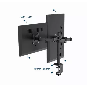GEMBIRD brazo de monitor doble ajustable para escritorio, 17-32 pulgadas
