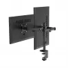 GEMBIRD brazo de monitor doble ajustable para escritorio, 17-32 pulgadas