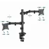 GEMBIRD brazo de monitor doble ajustable para escritorio, 17-32 pulgadas
