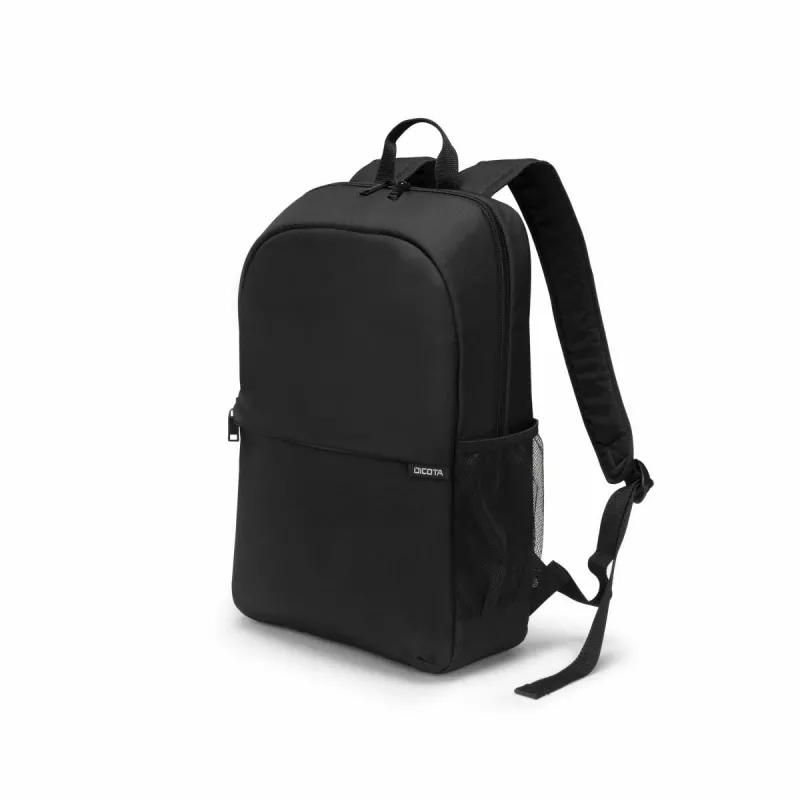 DICOTA Backpack One – mochila para portátil de 13-16 pulgadas – negro / poliéster PET reciclado 300d