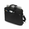 DICOTA funda fina Case One - funda para portátil de 14-16 pulgadas - negro / poliéster PET reciclado 300d