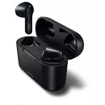 Auriculares inalámbricos True in-ear JVC Stix HAA-3TBU, Bluetooth 5.1, IPX4, 7,5 h (auriculares) / 22 h (con estuche de carga), USB-C