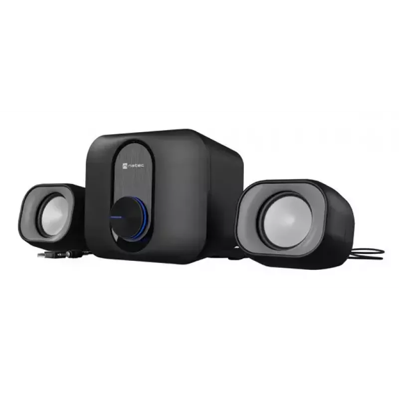Natec Pug 2.1 altavoces para ordenador, 11 W RMS, negros