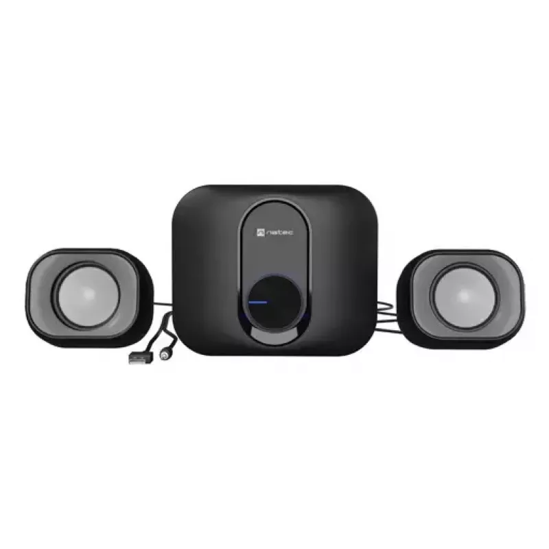 Natec Pug 2.1 altavoces para ordenador, 11 W RMS, negros