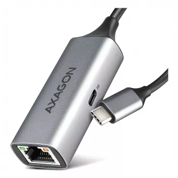 Adaptador Axagon ADE-TXPD USB-C Gigabit Ethernet con PD 100W