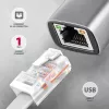 Adaptador Axagon ADE-TXPD USB-C Gigabit Ethernet con PD 100W