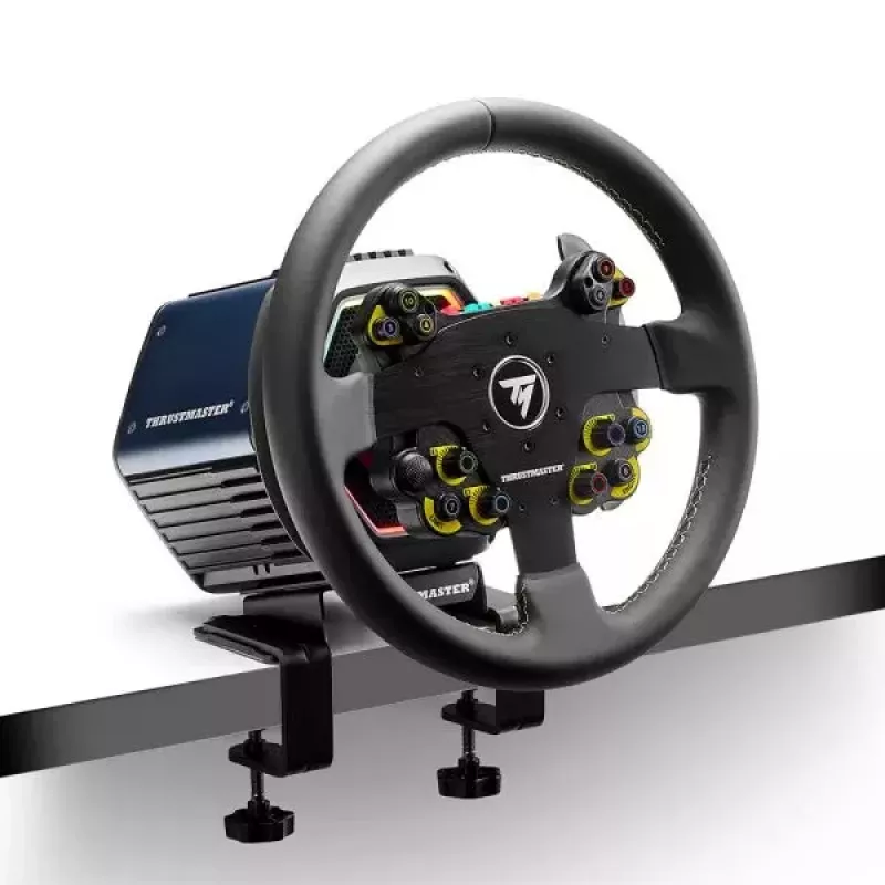 Thrustmaster Evo Racing 32R Leather Negro, Amarillo Volante PC, PlayStation 4, PlayStation 5, Xbox, Xbox One