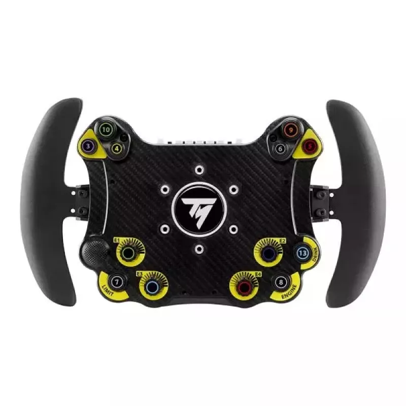 Thrustmaster Evo Racing 32R Leather Negro, Amarillo Volante PC, PlayStation 4, PlayStation 5, Xbox, Xbox One