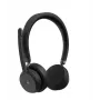 Lenovo Auriculares inalámbricos VoIP Head-band Oficina/Call Center Bluetooth Negro