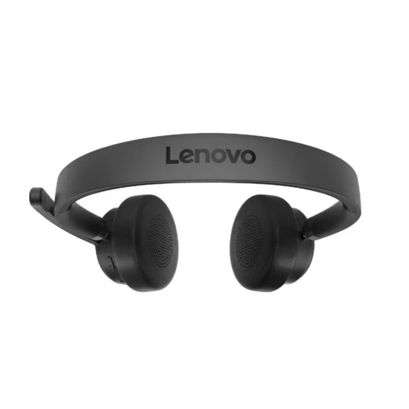 Lenovo Auriculares inalámbricos VoIP Head-band Oficina/Call Center Bluetooth Negro