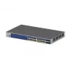 NETGEAR Switch Smart apilable 28 puertos PoE Gigabit/10G (GS728TXP)