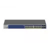NETGEAR Switch Smart apilable 28 puertos PoE Gigabit/10G (GS728TXP)