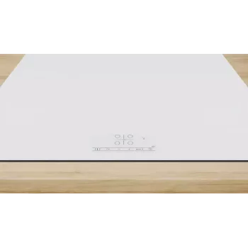 Bosch Serie 6 PIF612BB1E Placa de inducción, 4 zonas, empotrable, 60 cm, blanco, control táctil