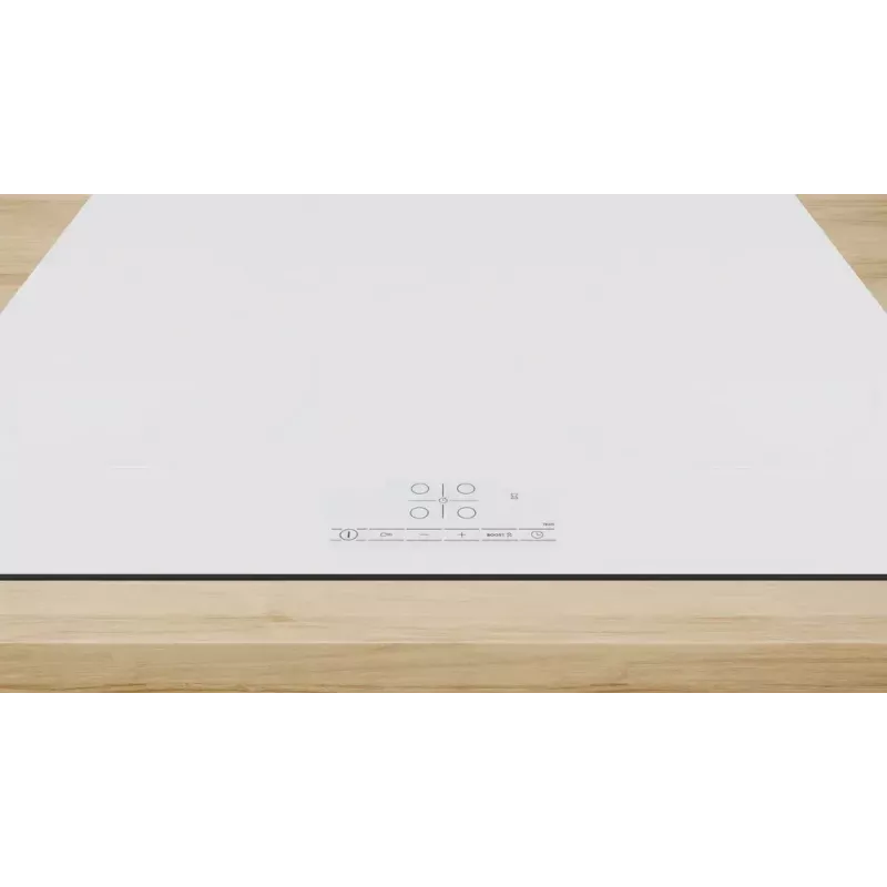 Bosch Serie 6 PIF612BB1E Placa de inducción, 4 zonas, empotrable, 60 cm, blanco, control táctil