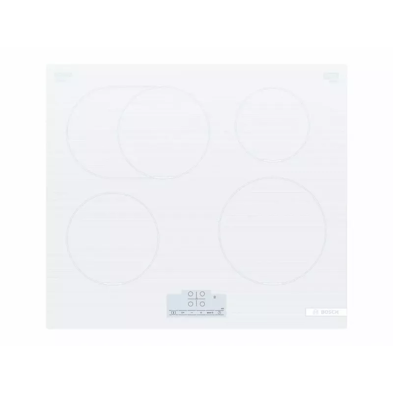 Bosch Serie 6 PIF612BB1E Placa de inducción, 4 zonas, empotrable, 60 cm, blanco, control táctil