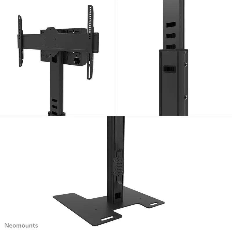 Neomounts FL45S-825BL1 Soporte de suelo para TV 37-75 inch – TÜV, 70 kg, 94 cm (37 inch), 190,5 cm (75 inch), 100 x 100 mm, 600 x 400 mm, 1040–1570 mm